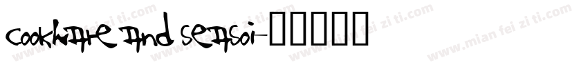 Cookware and Seasoi字体转换